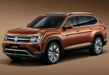 Volkswagen засветил обновленный Teramont. В прямом смысле VW Teramont