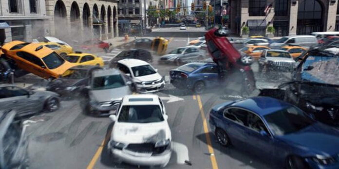 Car crash 3 Car crash