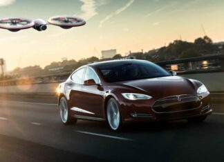 Остался только руль: как хакеры надругались над Tesla tesla and drone