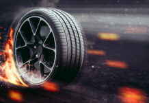 Смотрите, что будет с шиной на скорости 620 км/ч Tyre