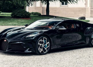 Черный как ночь: представлен Bugatti за 11 млн евро Bugatti La Voiture Noire