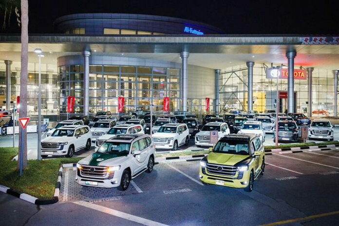 Toyota with first 50 UAE customers of the All-New Land Cruiser 3 Toyota Land Cruiser 300