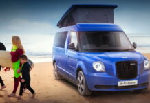 Лондонский кэб Geely превратили в электрический кемпер LEVC E-Camper