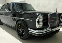 Классическому Mercedes 1968 года вживили сердце и интерьер AMG C63 Mercedes-Benz W108