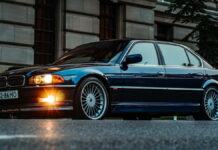 На украинских номерах: в Канаде продают уникальный BMW Alpina B12 5.7