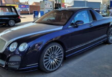 Для элитного картофеля: роскошный Bentley стал грузовиком Bentley Flying Spur Pickup