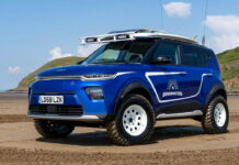 Покоритель дюн: электрический Kia Soul стал крутым внедорожником Kia Soul EV Beach Car