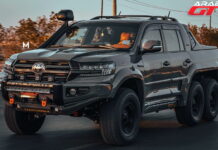 Шайтан-арба: Toyota Land Cruiser превратили в шестиколесного монстра Land Cruiser 6X6
