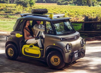 Самый маленький и дешевый: Citroen представил электрокроссовер My Ami Buggy Citroen My Ami Buggy