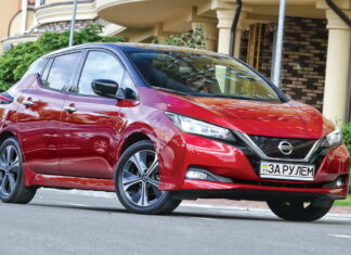 12 гривен на 100 км и управление одной педалью: тест нового Nissan Leaf NISSAN LEAF