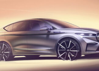 Новый электрический кроссовер Skoda: первые изображения enyaq-iv-coupe