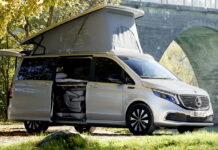 Жить в электрокаре: Mercedes-Benz создал специальный автомобиль Mercedes-Benz EQV camper