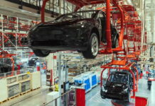 Меньше минуты: скорость сборки автомобилей Tesla просто шокирует. ВИДЕО Tesla Giga Shanghai