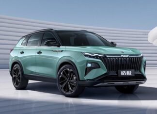 Конкурент Chery Tiggo: розкрито новий кросовер зі стильним салоном Dongfeng Aeolus Haoji