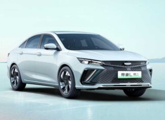 3,8 літра на сотню: Geely представив абсолютно новий седан Geely Emgrand L Thor Hi-X