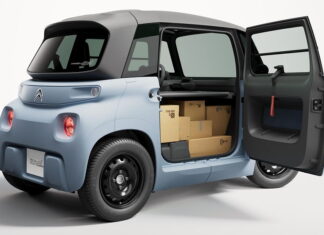 Не потребує пального: фургон Citroen Ami Cargo за 7000 євро Citroen Ami Cargo