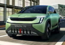 Skoda показала електричну заміну Kodiaq із запасом ходу 600 км Skoda Vision 7S