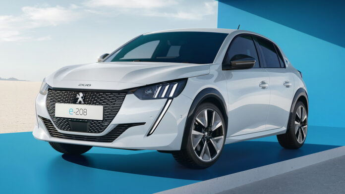 peugeot e-208 1 peugeot e-208