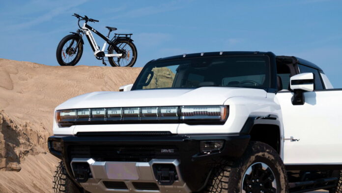 GMC Hummer All-Wheel-Drive e-Bike