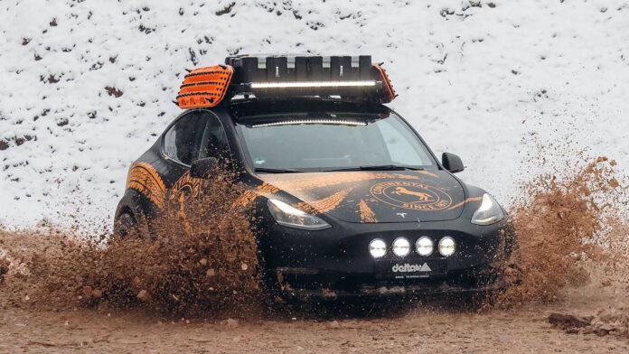Tesla Model Y offroad Tesla Model Y offroad