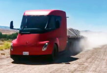 Дивіться, як Tesla Semi проходить випробування на міцність та витривалість Випробування Tesla Semi