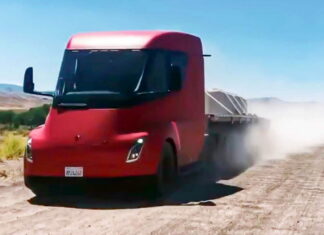 Випробування Tesla Semi