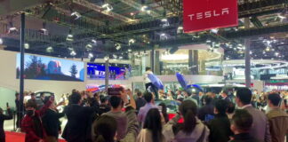 Tesla owners protest