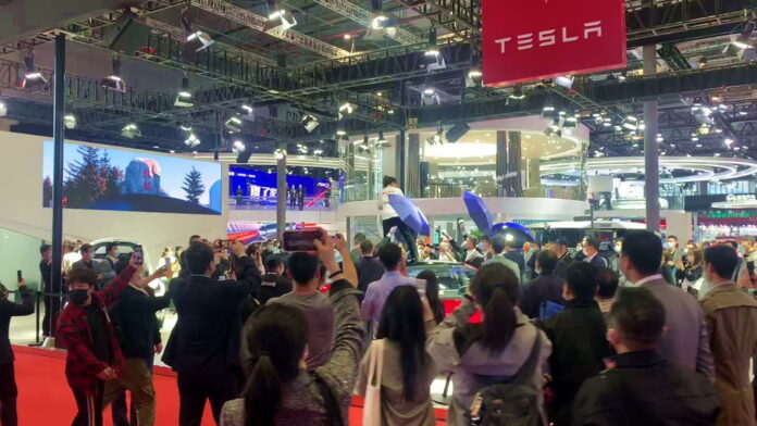 Tesla owners protest Tesla owners protest