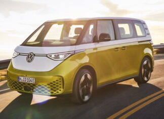 Хіпі-мобіль на максималках: Volkswagen анонсував 340-сильний електровен Volkswagen ID.Buzz GTX