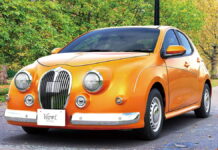 У Японії випустили незвичайний гібрид Toyota та Jaguar Mitsuoka Viewt Story