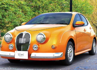 У Японії випустили незвичайний гібрид Toyota та Jaguar Mitsuoka Viewt Story