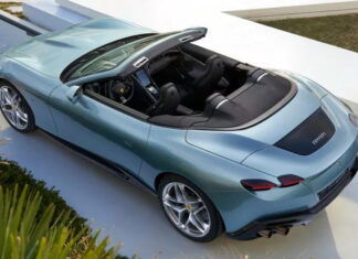 3,4 с до сотні: суперкару Ferrari Roma знесло дах Ferrari Roma Spider