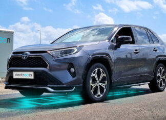 Electreon Toyota RAV4