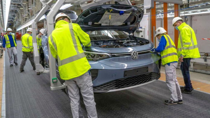 volkswagen id.4 production