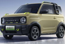 У стилі Suzuki Jimny: представлено найдешевший електрокросовер у світі Geely Panda Knight