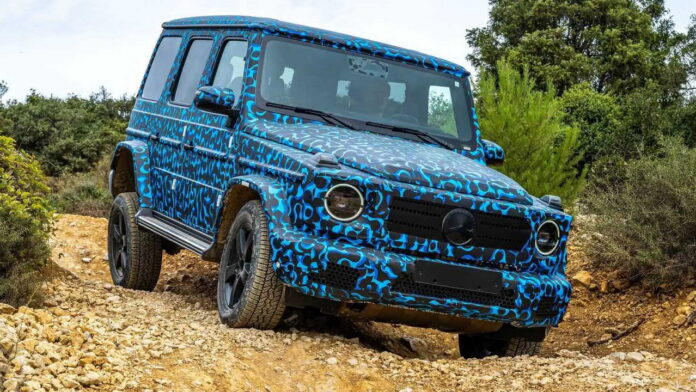 Mercedes G-Class Electric 1 Mercedes G-Class Electric