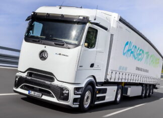 А що там Tesla? Mercedes випустив електричну вантажівку Mercedes-Benz eActros 600
