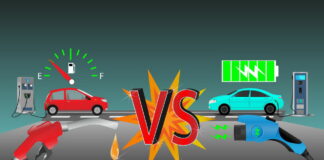gas cars vs BEVs