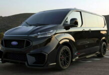Схожий на Mustang: презентовано “спортивний” фургон Ford Transit Ford Transit Custom Sport