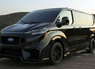 Схожий на Mustang: презентовано “спортивний” фургон Ford Transit Ford Transit Custom Sport
