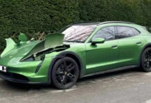 Схоже на фільм жахів: що насправді сталося з Porsche Taycan (фото) Porsche-Taycan-Cross-Turismo-Theft