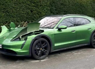 Схоже на фільм жахів: що насправді сталося з Porsche Taycan (фото) Porsche-Taycan-Cross-Turismo-Theft