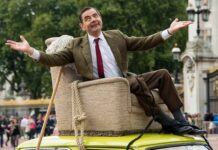 Містер Бін потрапив під бульдозер екологічних активістів mr_bean_car