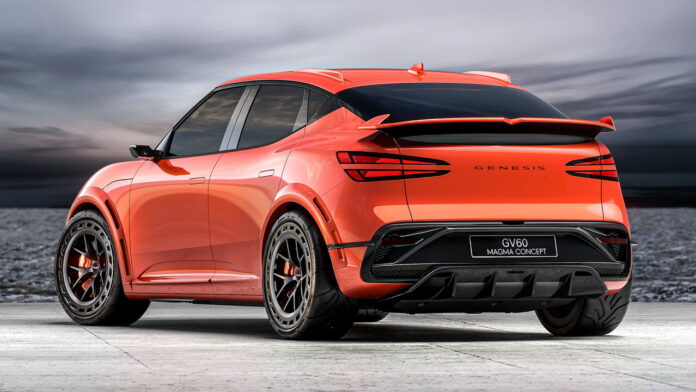 Genesis GV60 Magma_ Genesis GV60 Magma