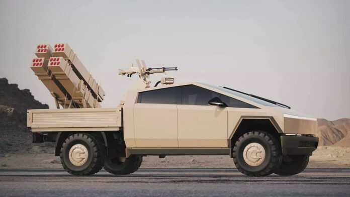 Military Tesla Cybertruck