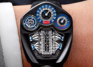 Bugatti представив годинник з власним двигуном V16: ціна вражає Bugatti Tourbillon