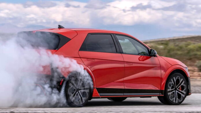 Hyundai Ioniq 5 N drift 3 Hyundai Ioniq 5 N