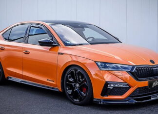 Подивіться на 275-сильну Skoda Octavia з яскравим дизайном: усі подробиці Skoda Octavia RS Milotec