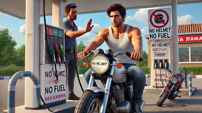 Helmetless Motorcyclists 2 Helmetless Motorcyclist