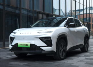 Такого ви ще не бачили: в Україні стартують продажі електричного Chery Tiggo Chery Tiggo 6